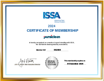 Pumiclean Joins ISSA, the Worldwide Cleaning Industry Association
