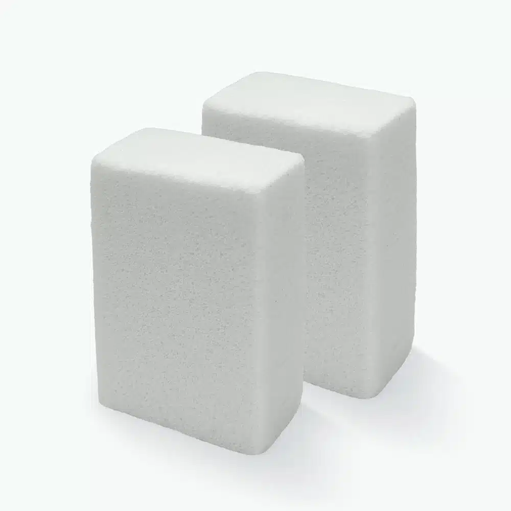 1 Pumiclean FC250 W 4 x 2.8 x 1.6 White Pumice Foot Scrubber For Exfoliating Foot Skin