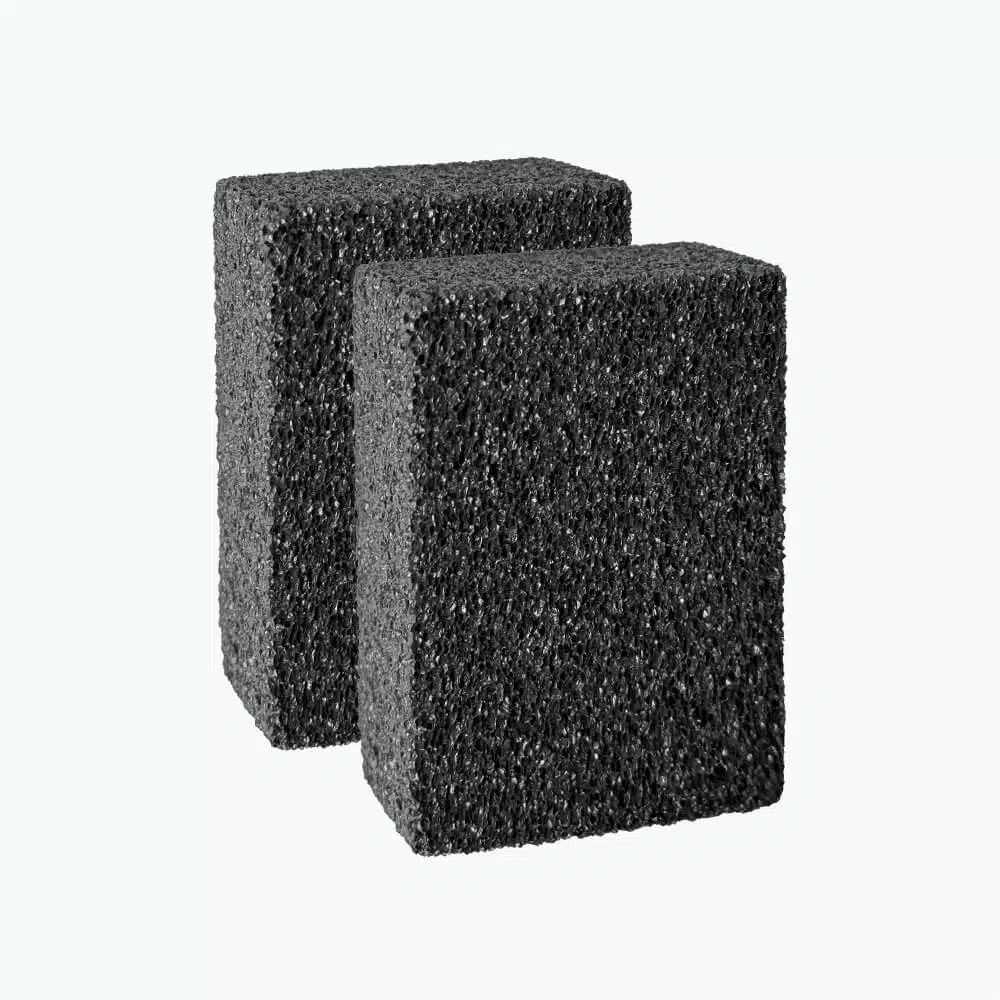 1 Pumiclean SS160 4 x 2.8 x 1.6 Black Pumice Pill Remover for Blankets Upholstery and Garments