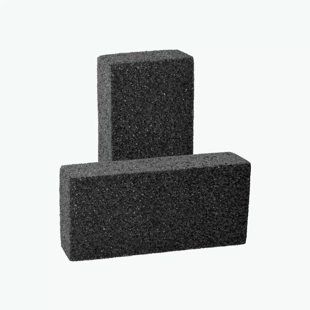 1 Pumiclean SS160 4.3 x 2 x 0.8 Black Sweater Pilling Lint Stone for Fuzz Removal