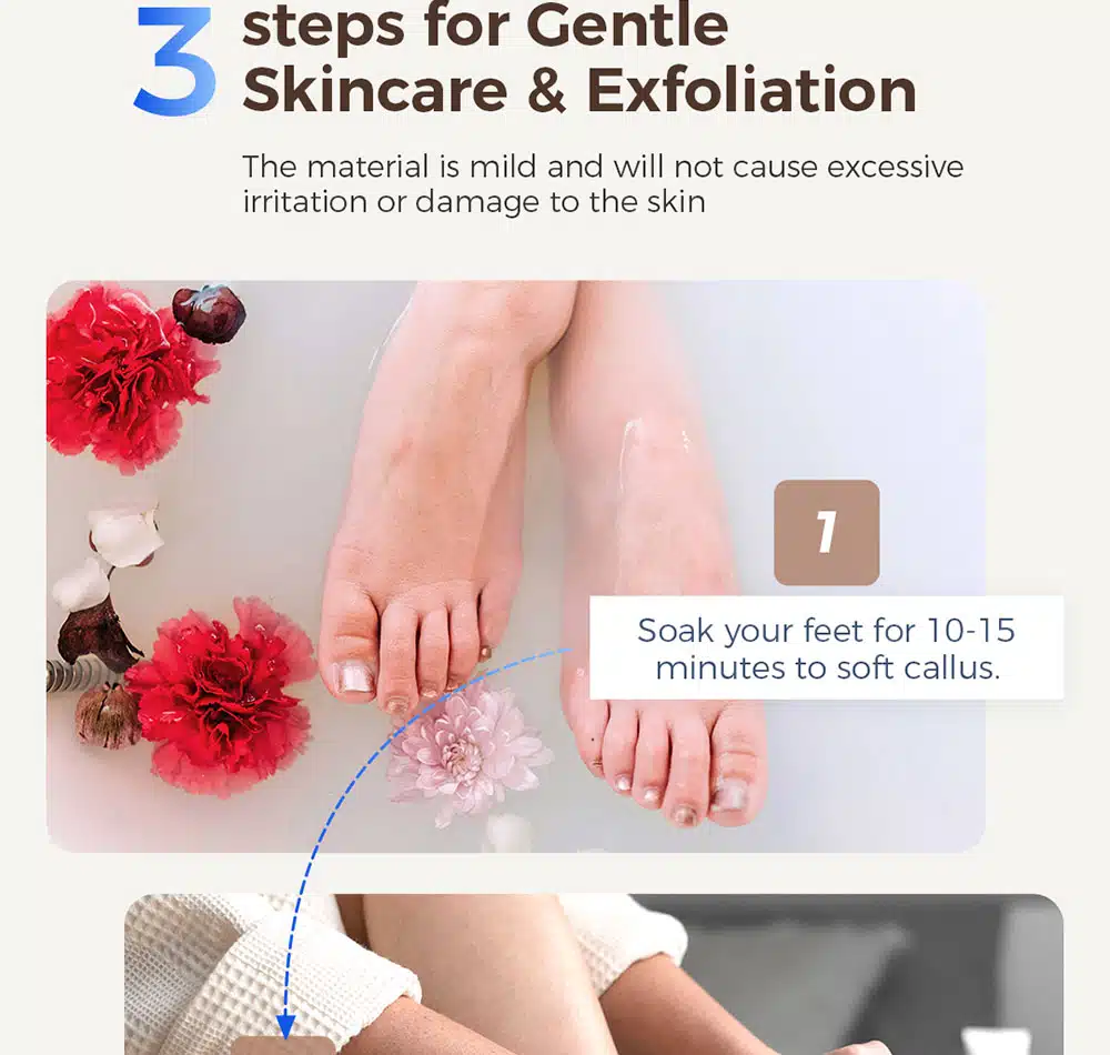 Pumiclean FC250 W 4 x 2.8 x 1.6 White Pumice Foot Scrubber For Exfoliating Foot Skin detail 12