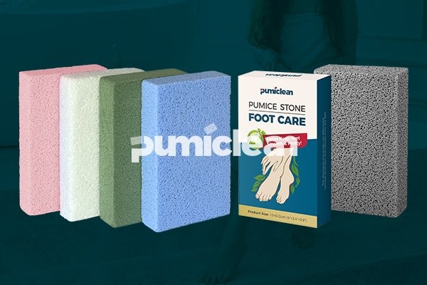 Foot files pumice stone in salon