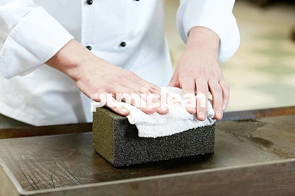 bbq grill cleaner stone block