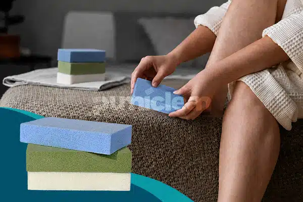 Foot care pumice stone for cleaning and smoothing feet